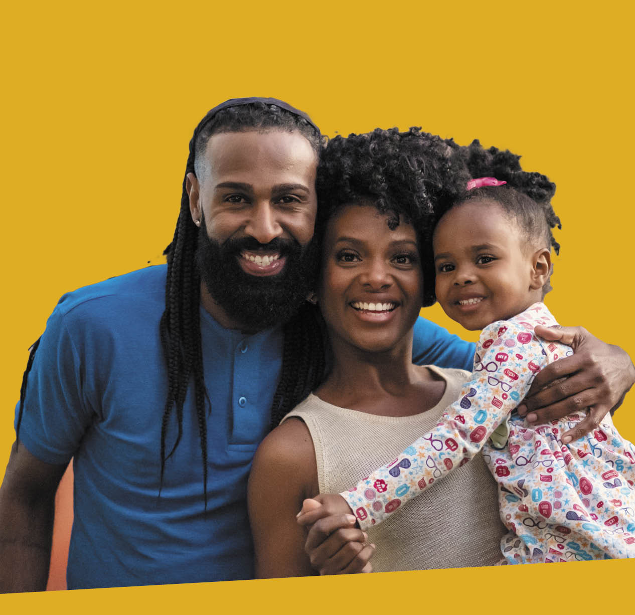 African-American family